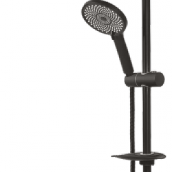 YAĞMUR DUŞ SETİ FLOWER SİYAH