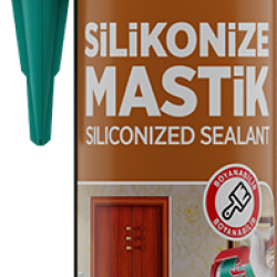 Akfix AS606 Silikonize Akrilik Mastik 500Gr Antrasit Gri