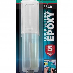 Akfix E340 Hızlı Epoksi Yapıştırıcı Şırınga 25ml